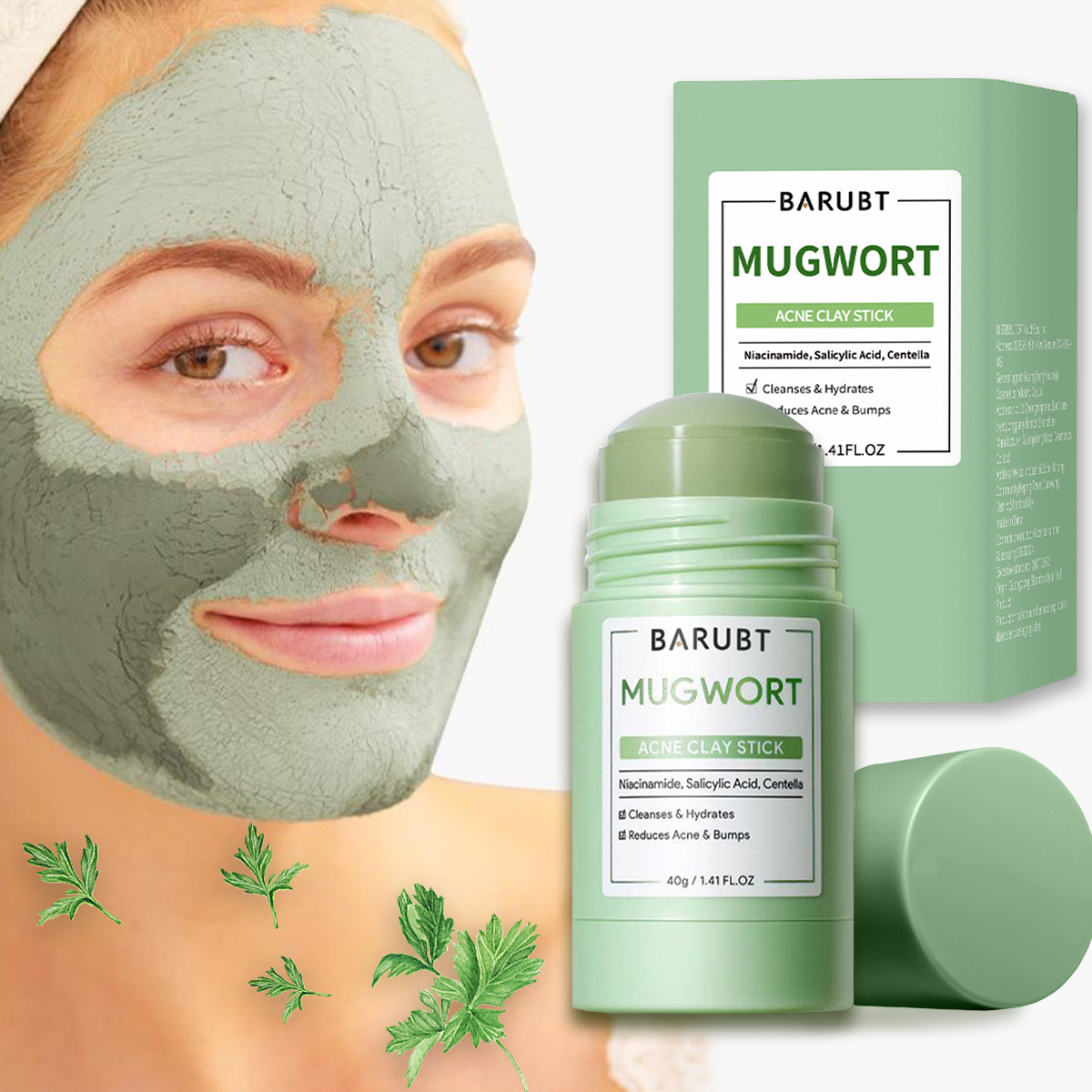 Bentonite Clay Mask - Стик-маска для лица с полынью от