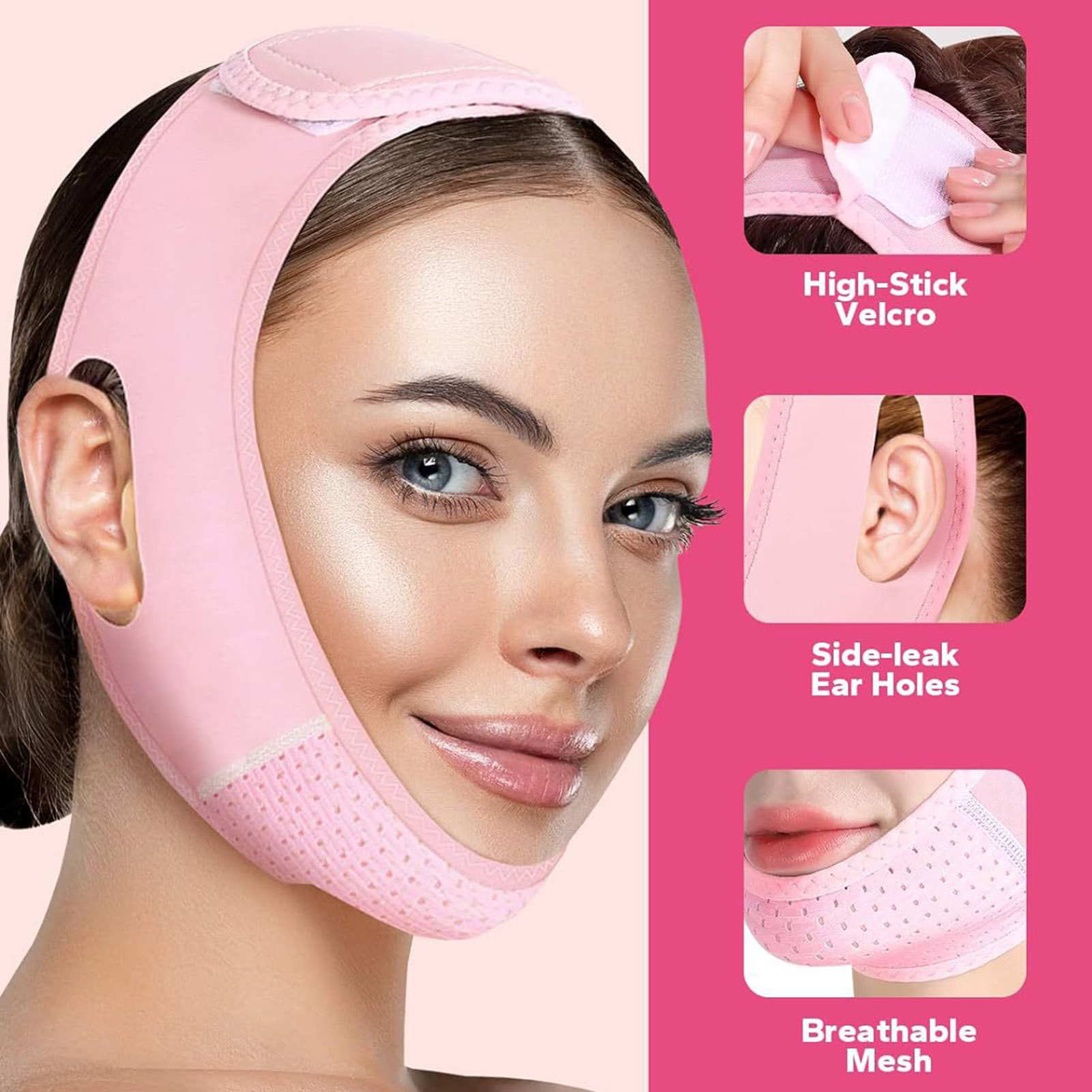 Skincare Viral Tiktok - Ежедневный ремешок для подтяжки лица V-образной