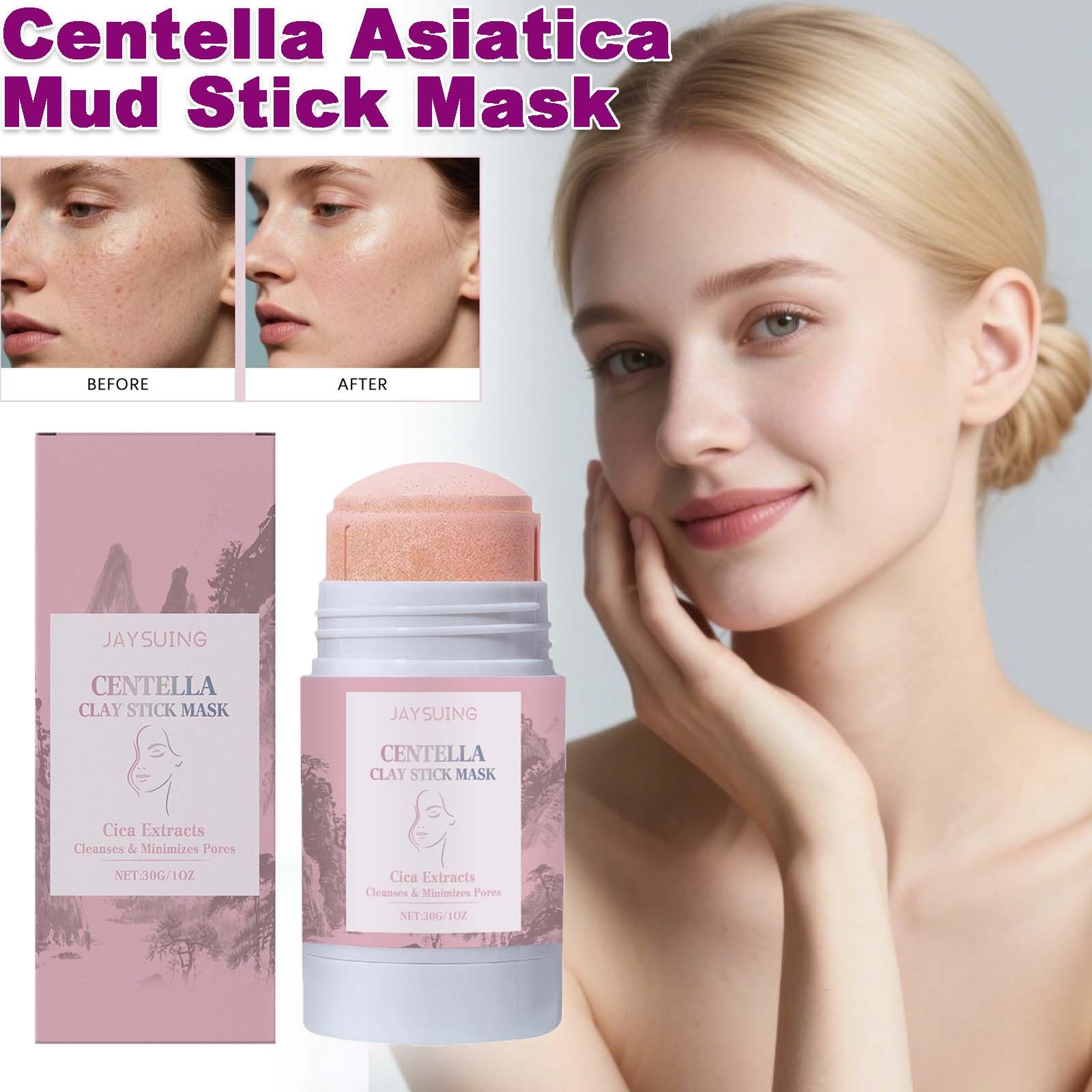 Bentonite Clay Mask - Маска с грязевой палочкой Centella Asiatica,