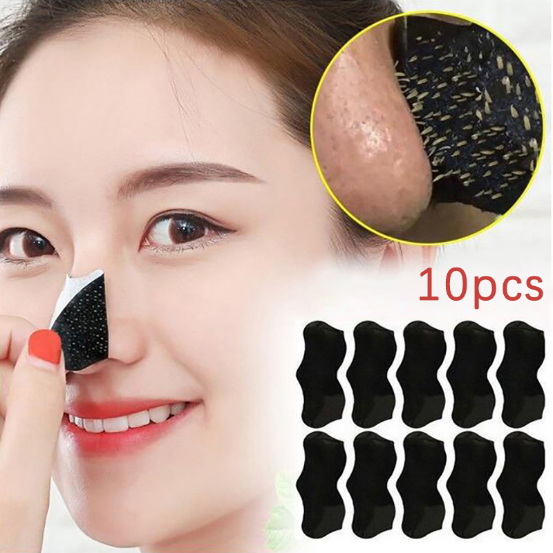 Skincare Viral Tiktok - 10 шт. Универсальные черные полоски для