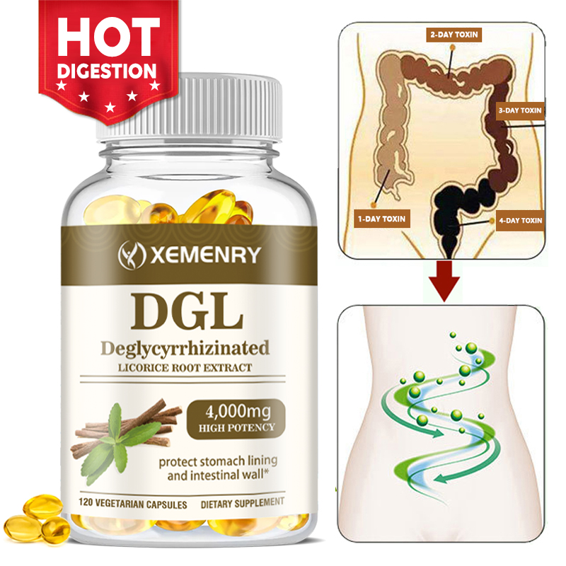Licorice Root Extract - DGL Licorice — добавка капсулы из