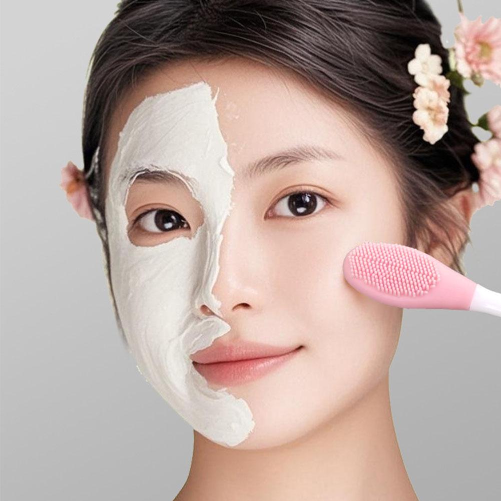 Двусторонняя силиконовая кисть – обзор и цена Skincare Viral Tiktok