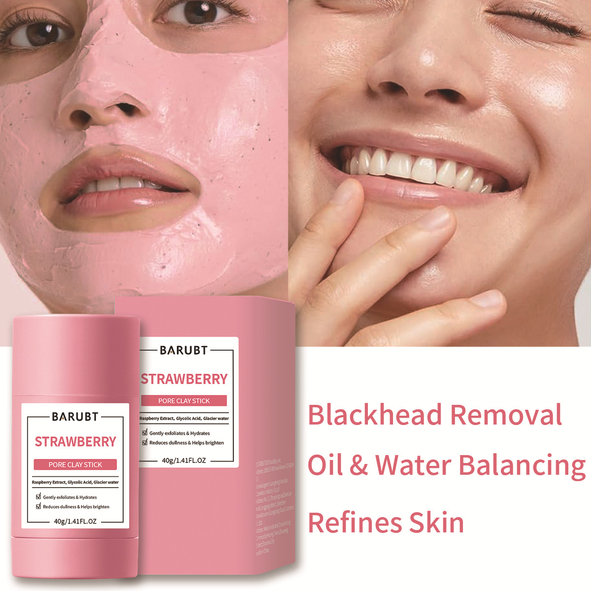 Удаление черных точек, прыщей, – обзор и цена Bentonite Clay Mask